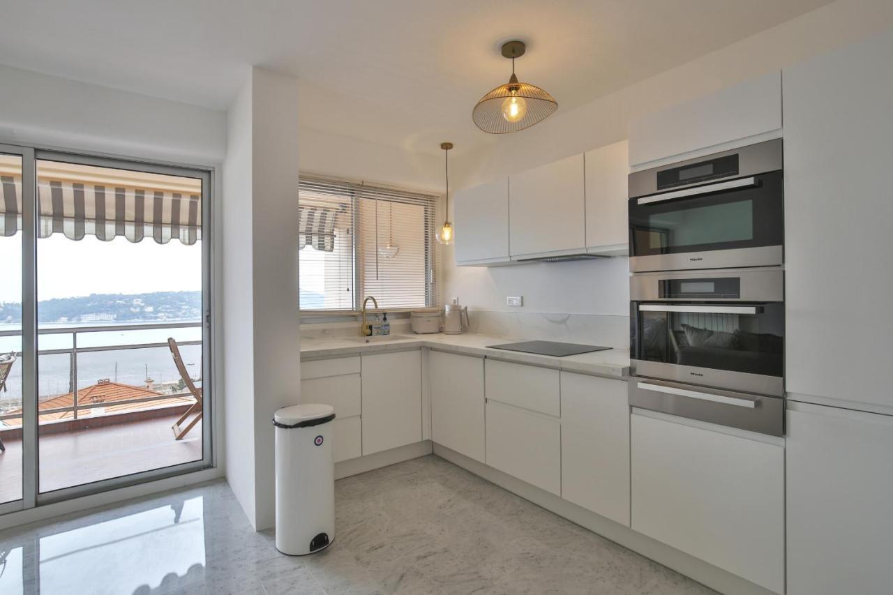 Sublime Appartement Vue Mer. Parking/Piscine/Clim Вільфранш-сюр-Мер Екстер'єр фото