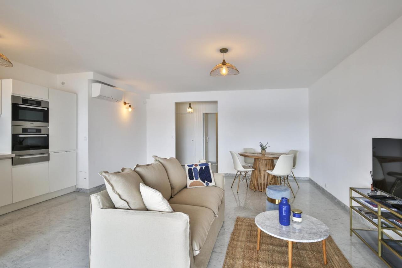Sublime Appartement Vue Mer. Parking/Piscine/Clim Вільфранш-сюр-Мер Екстер'єр фото